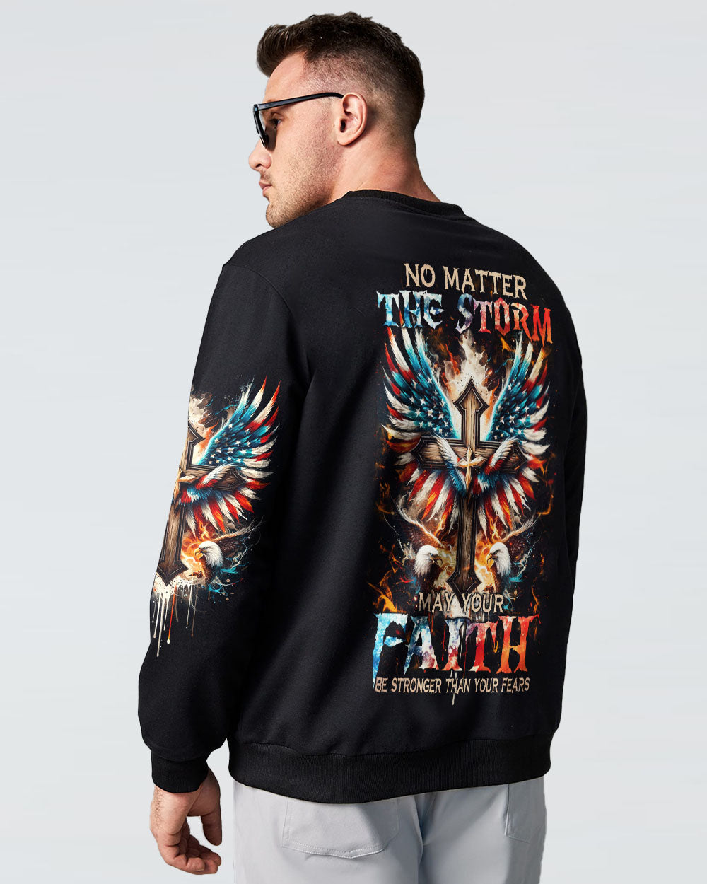 No Matter The Storm Men's All Over Print Shirt - Tlnz0711233