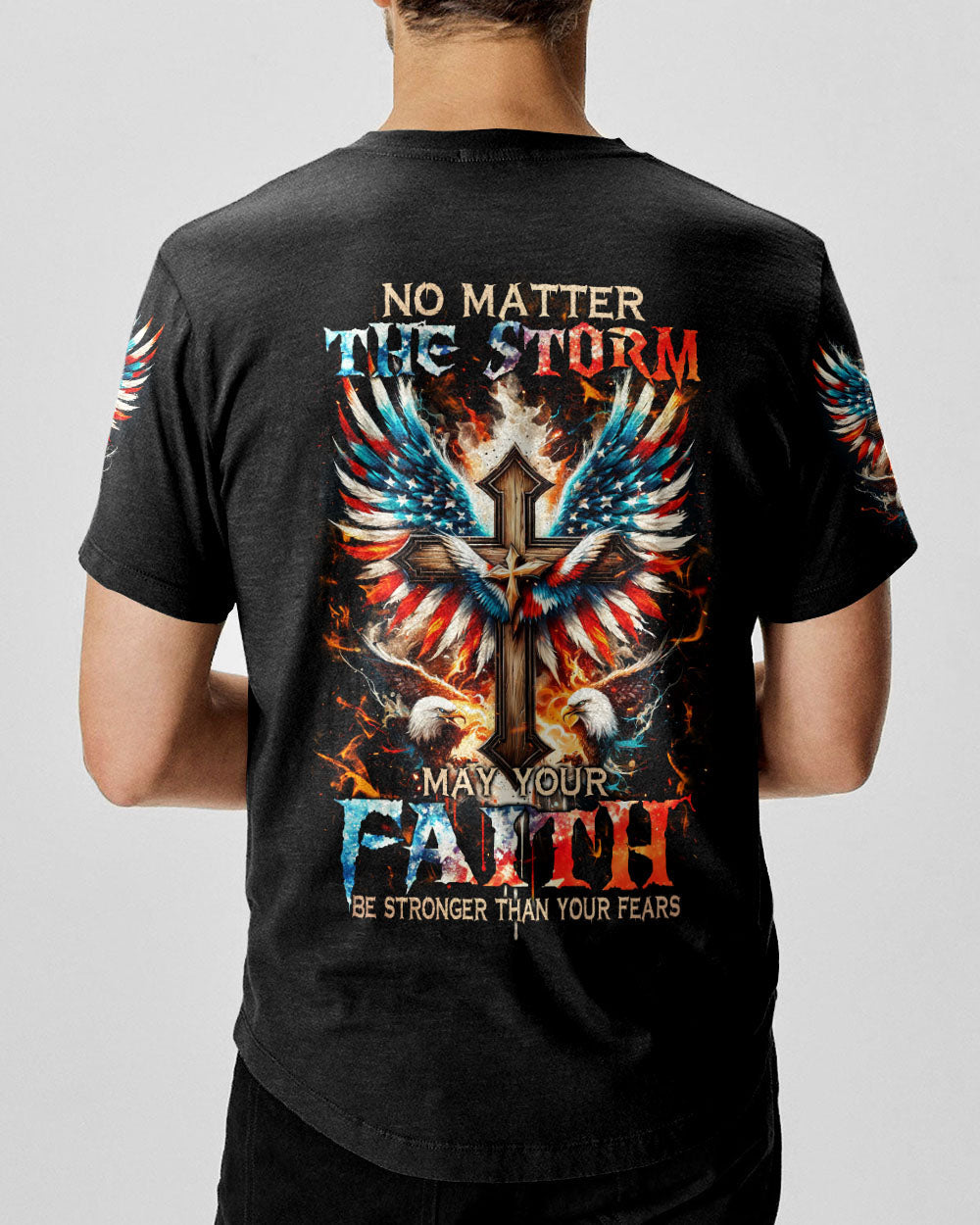 No Matter The Storm Men's All Over Print Shirt - Tlnz0711233