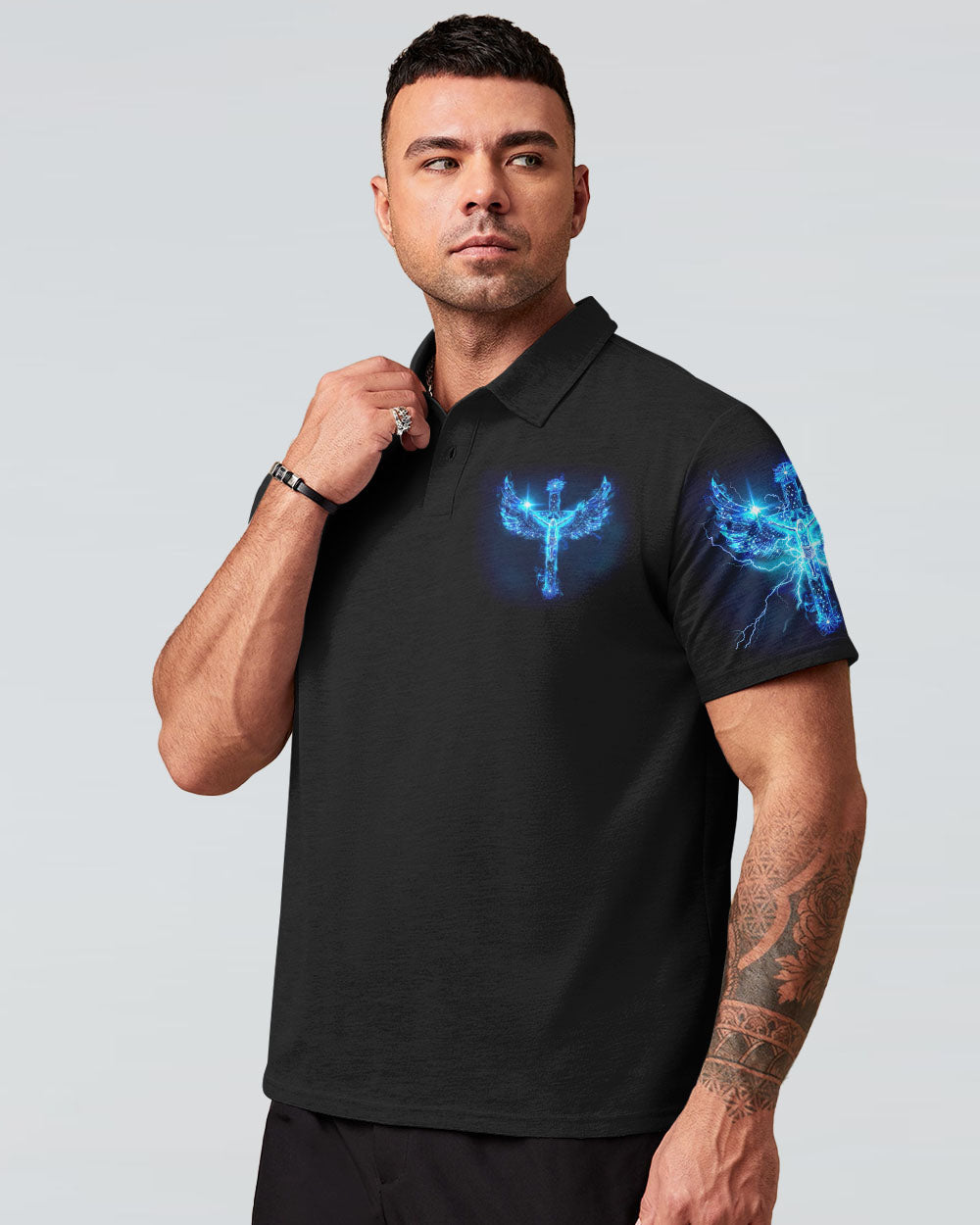 There Is Power In The Name Of Jesus Men's All Over Print Shirt - Tlnz2203243