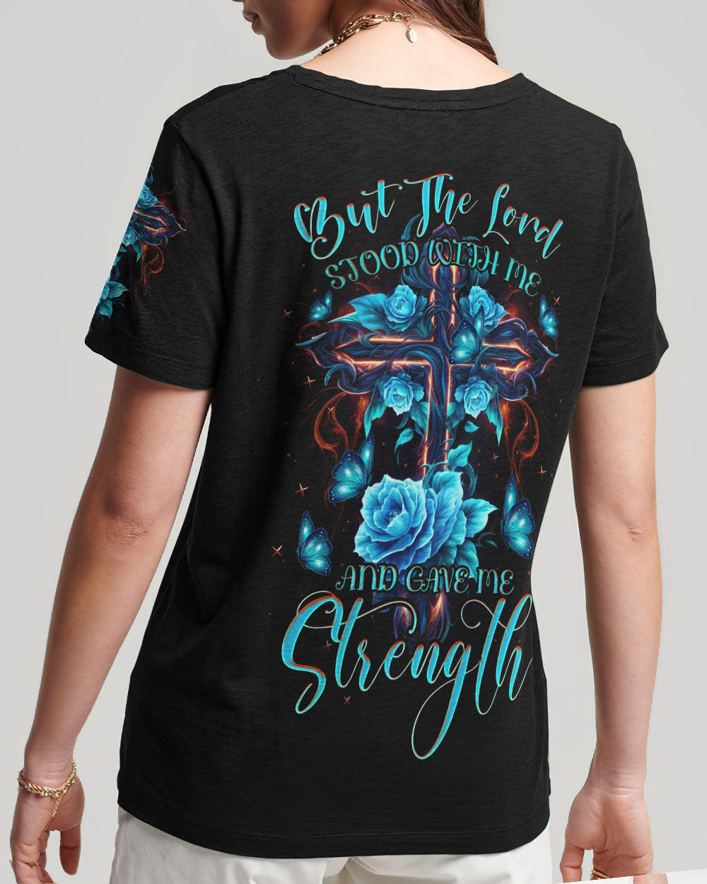 Lord Stood With Me Women's All Over Print Shirt - Tlnz2308233