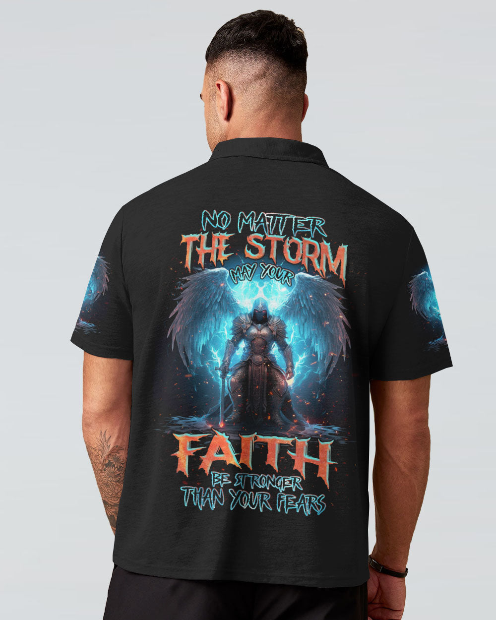 No Matter The Storm Men's All Over Print Shirt - Tlnz2809231