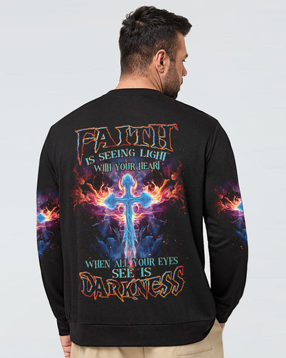 Faith Is Seeing Light Men's All Over Print Shirt - Tlnz3008233