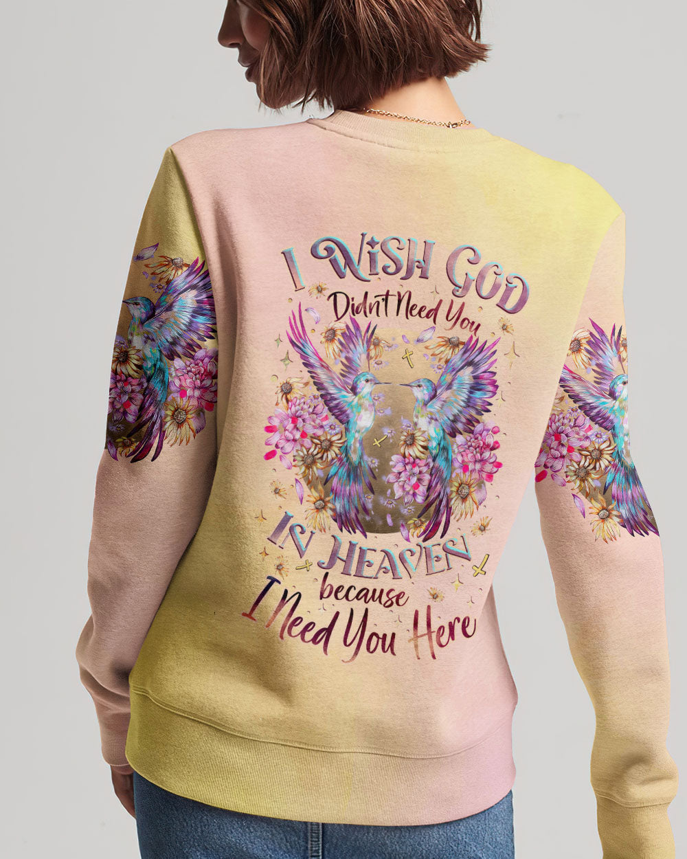 I Need You Here Women's All Over Print Shirt - Tlnz3108233