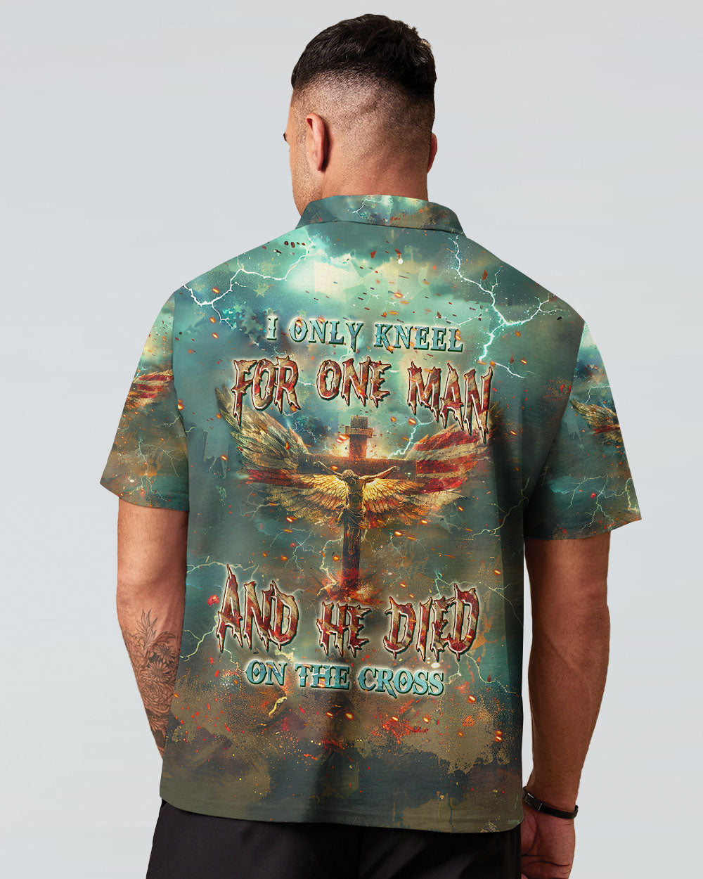 I Only Kneel For One Man Men's All Over Print Shirt - Tlpq2103241