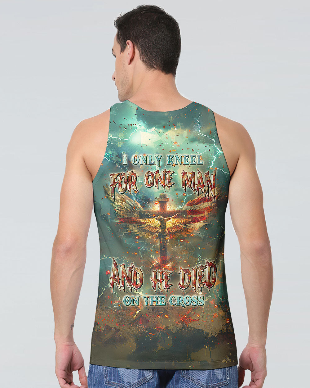 I Only Kneel For One Man Men's All Over Print Shirt - Tlpq2103241