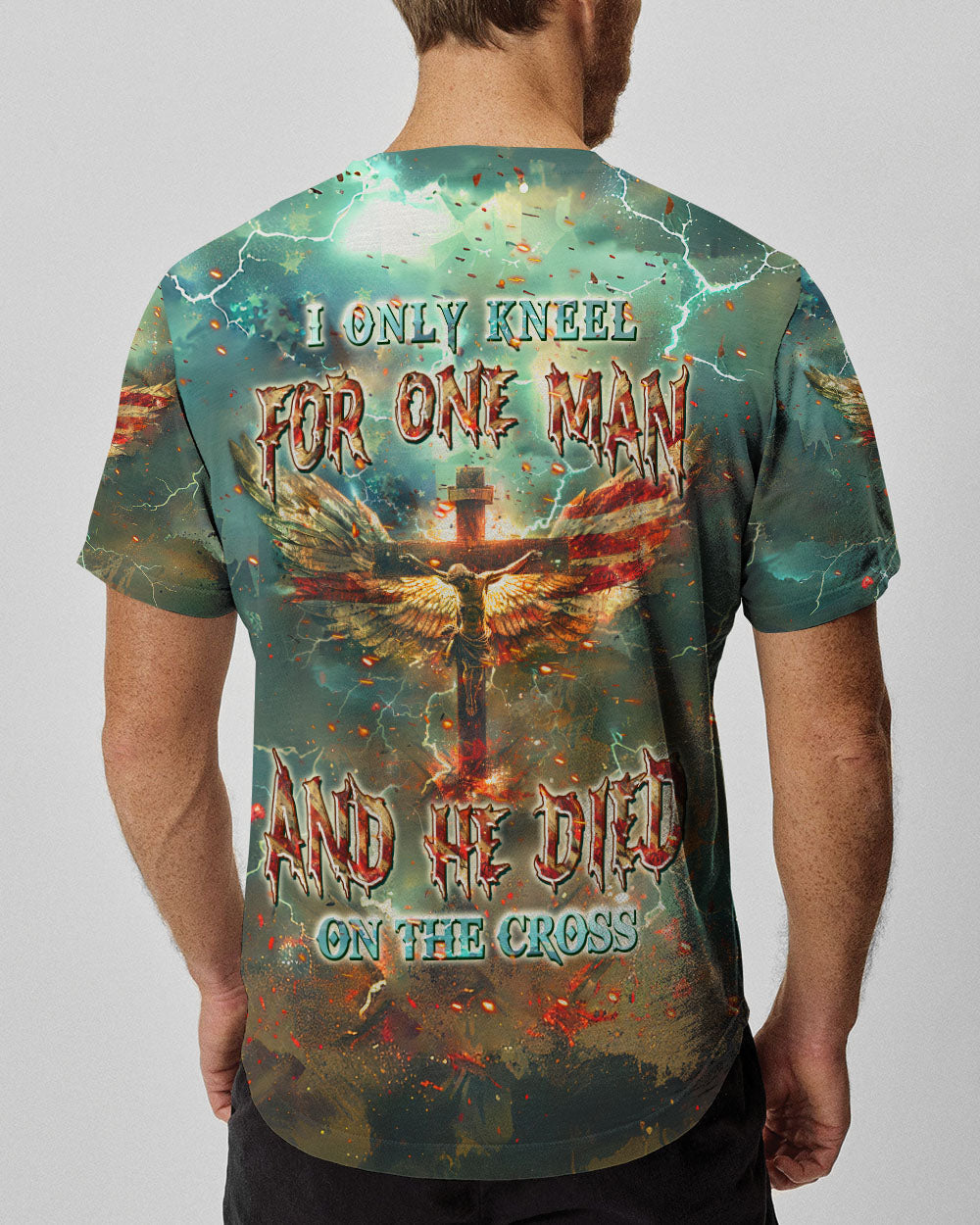 I Only Kneel For One Man Men's All Over Print Shirt - Tlpq2103241