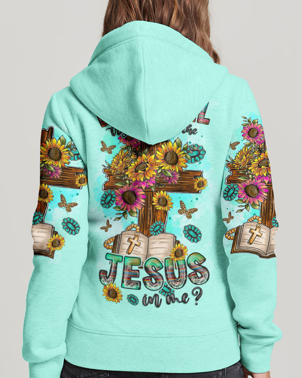 Jesus In Me Women's All Over Print Shirt - Tltr0610231