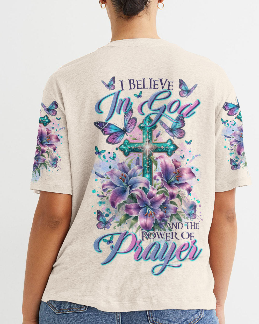 I Believe In God Women's All Over Print Shirt - Tltr0611233