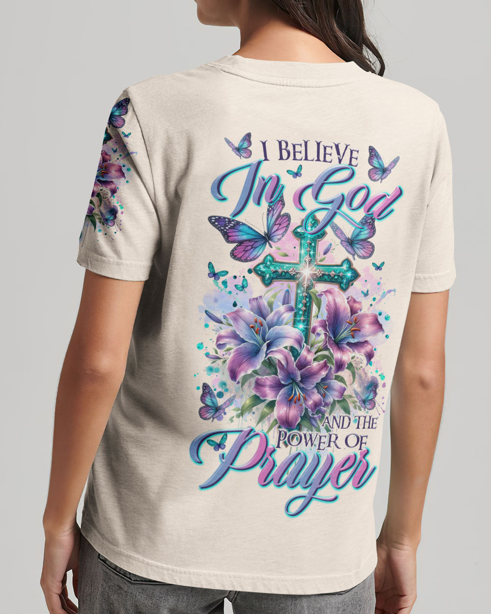 I Believe In God Women's All Over Print Shirt - Tltr0611233