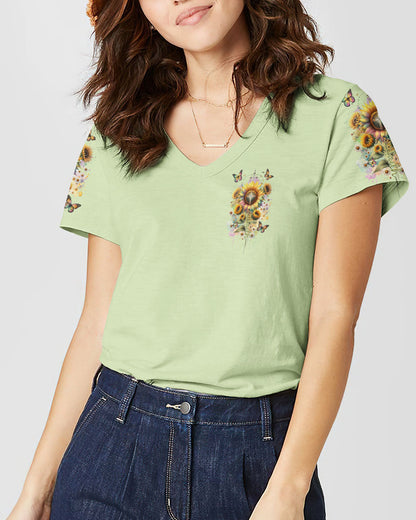 Faith Sunflower Women's All Over Print Shirt - Tltr0812234