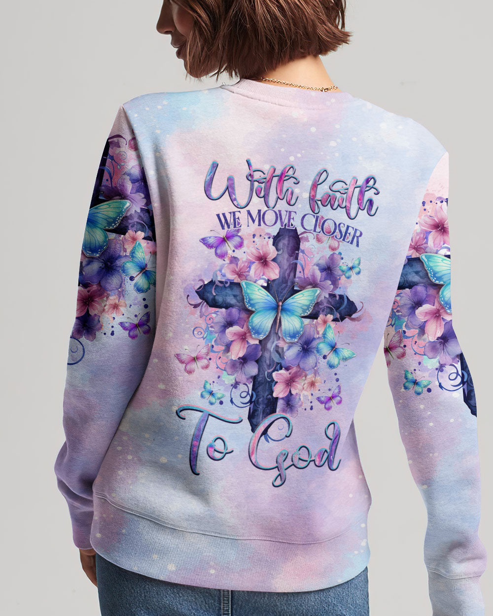 We Move Closer To God Women's All Over Print Shirt - Tltr1110233