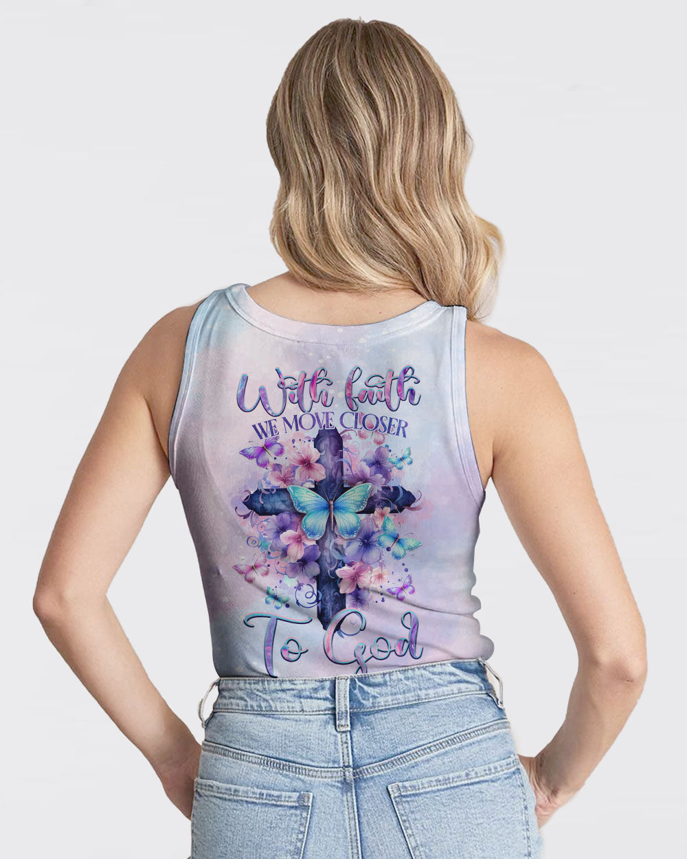 We Move Closer To God Women's All Over Print Shirt - Tltr1110233