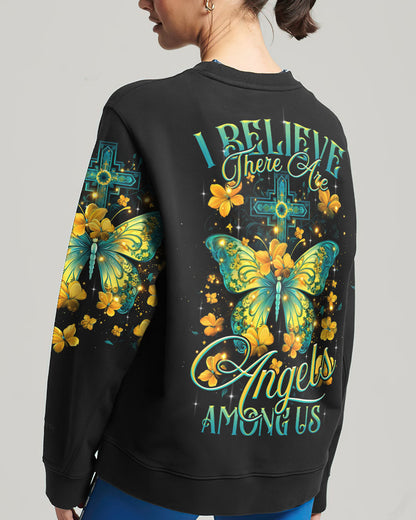 I Believe There Are Angels Among Us Women's All Over Print Shirt - Tltr1710233