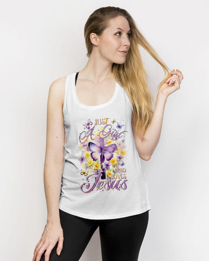 Just A Girl Who Loves Jesus Women's All Over Print Shirt - Tltr2812233