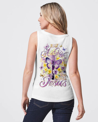 Just A Girl Who Loves Jesus Women's All Over Print Shirt - Tltr2812233