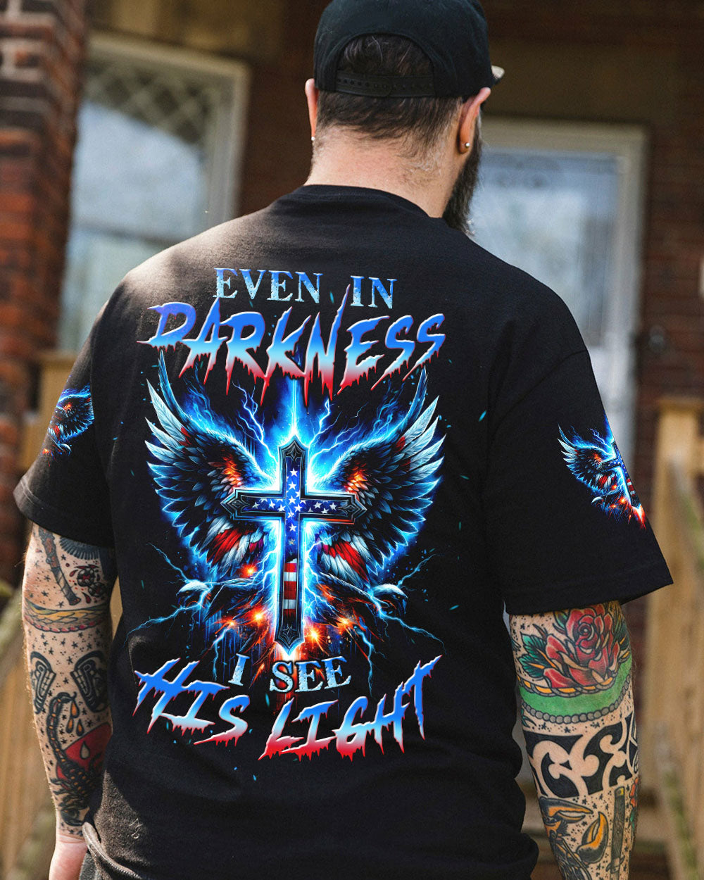 Even In Darkness Wings Men's All Over Print Shirt - Tltw0611233