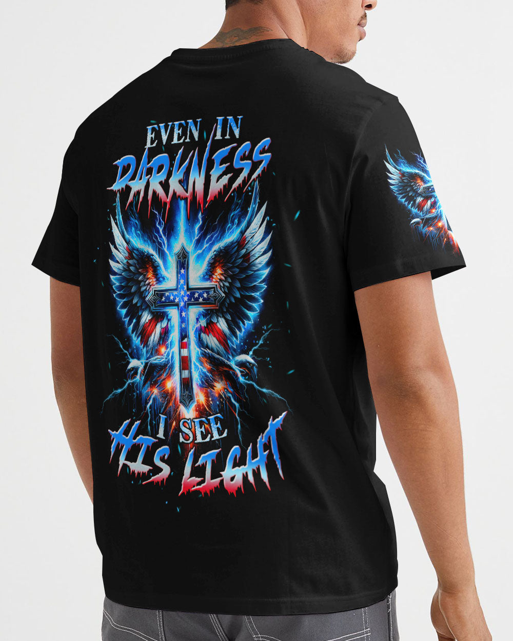 Even In Darkness Wings Men's All Over Print Shirt - Tltw0611233