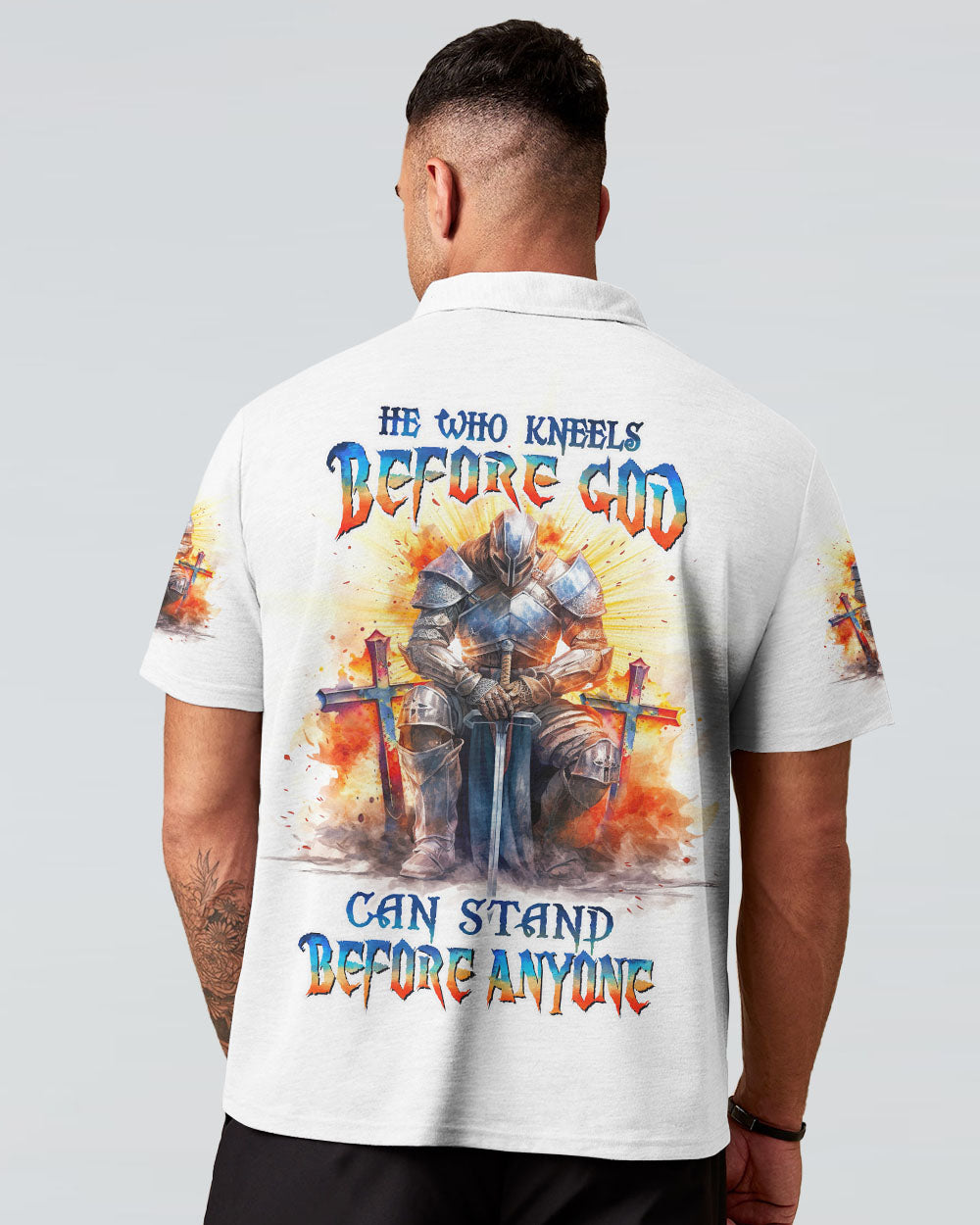 He Who Kneels Before God Men's All Over Print Shirt - Tltw0710233