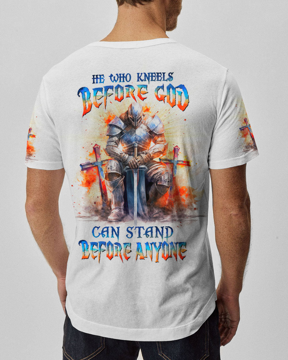 He Who Kneels Before God Men's All Over Print Shirt - Tltw0710233