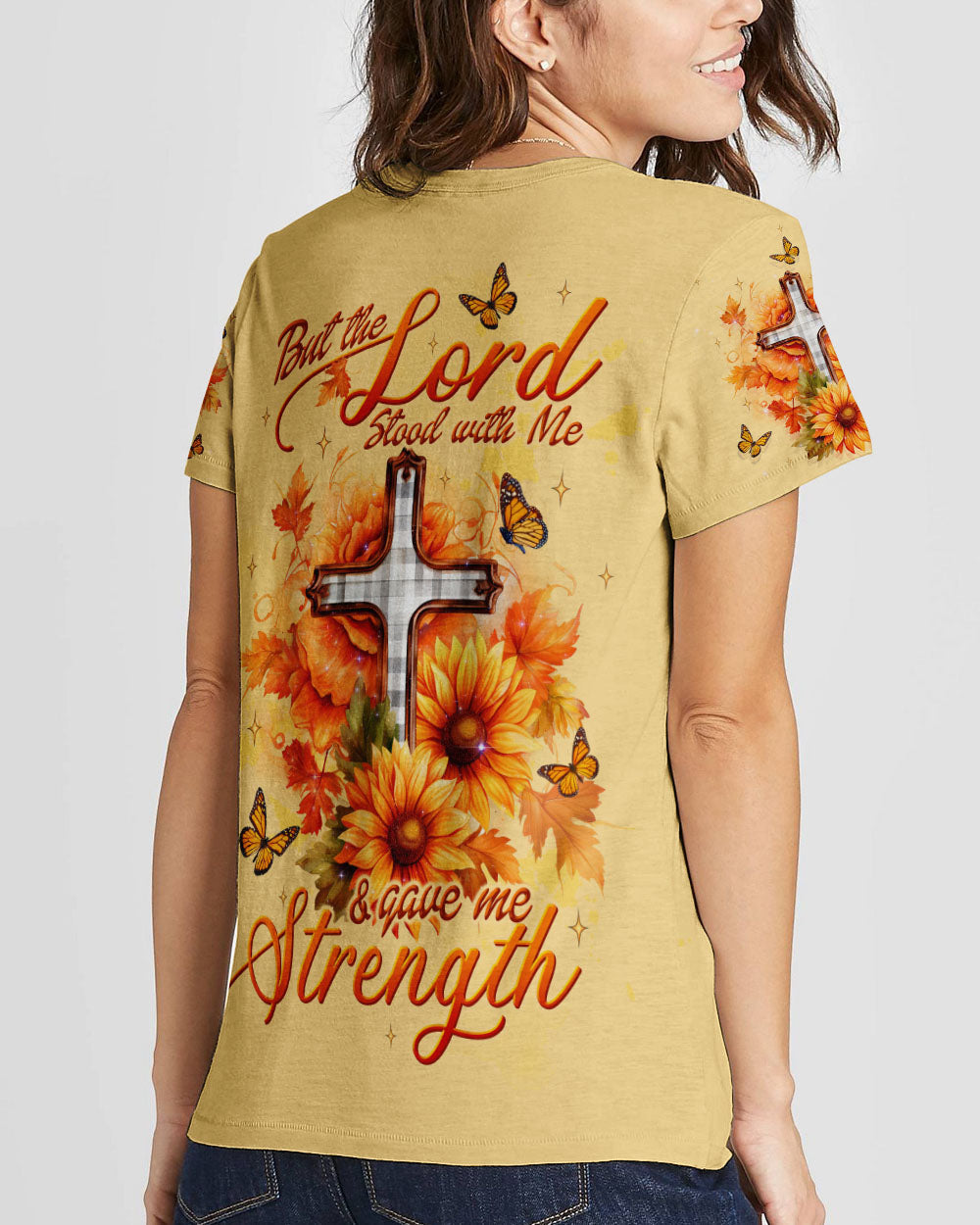 Fall For Jesus Autumn Women's All Over Print Shirt - Tltw0809233