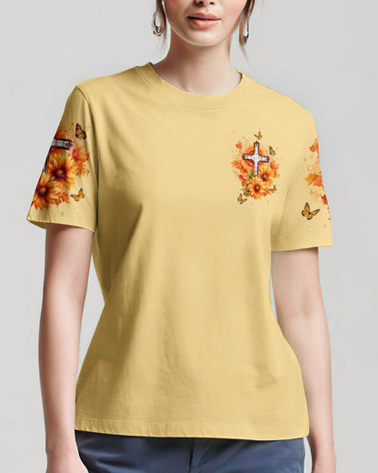 Fall For Jesus Autumn Women's All Over Print Shirt - Tltw0809233