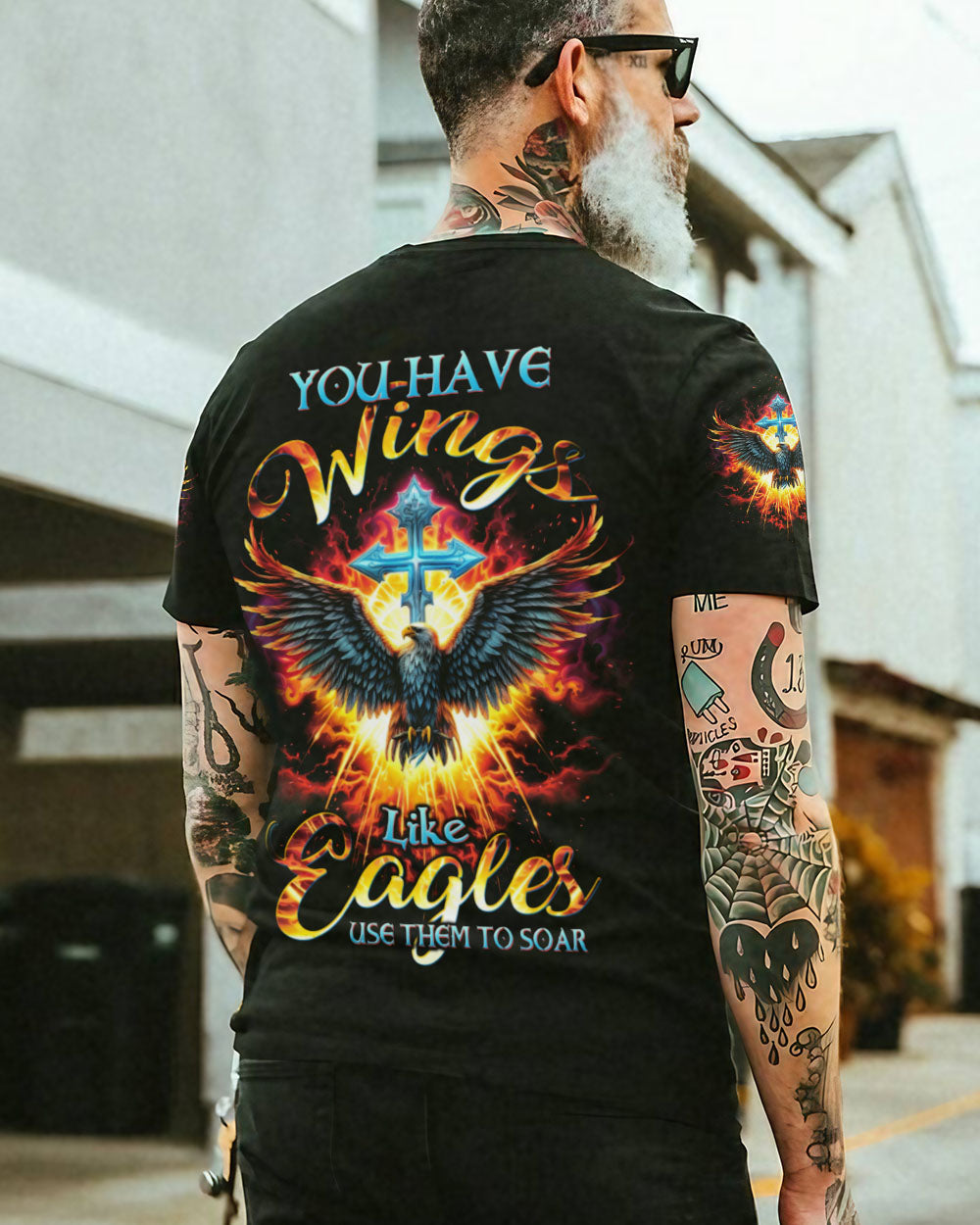 You Have Wings Like Eagles Men's All Over Print Shirt - Tltw1110233