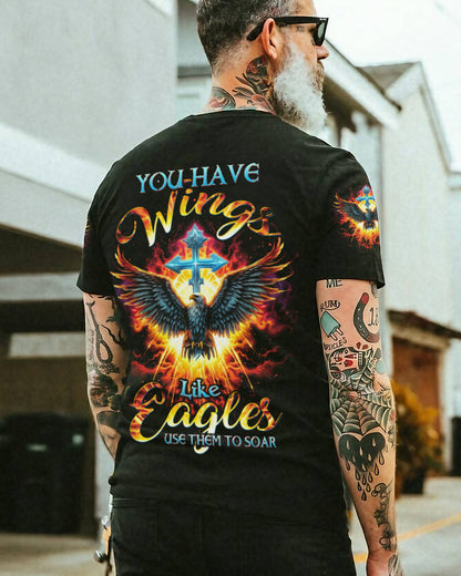 You Have Wings Like Eagles Men's All Over Print Shirt - Tltw1110233