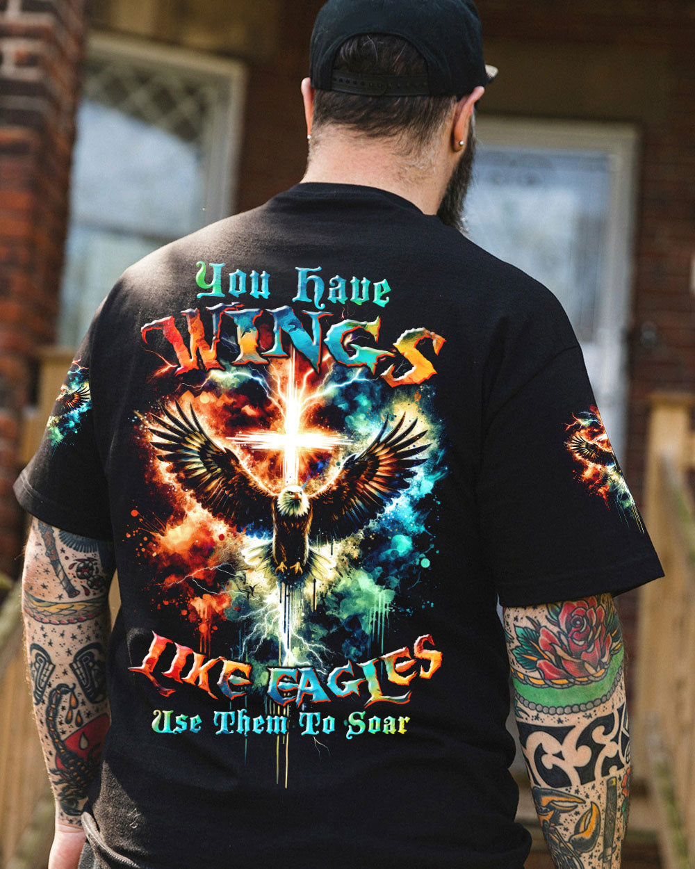 You Have Wings Like Eagles Men's All Over Print Shirt - Tltw1412234