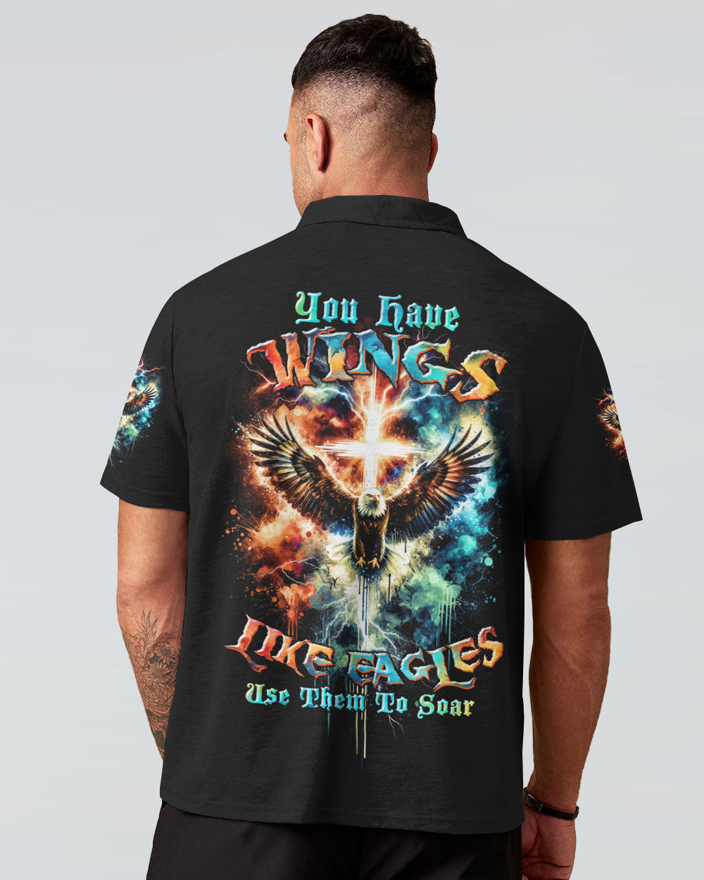 You Have Wings Like Eagles Men's All Over Print Shirt - Tltw1412234