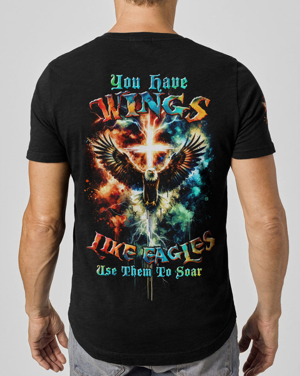 You Have Wings Like Eagles Men's All Over Print Shirt - Tltw1412234