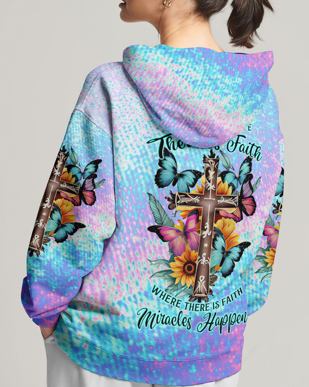 Where There Is Faith Miracles Happen Women's All Over Print Shirt - Tltw2209234