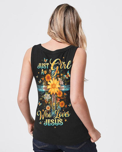 Just A Girl Who Loves Jesus Women's All Over Print Shirt - Tltw2310234