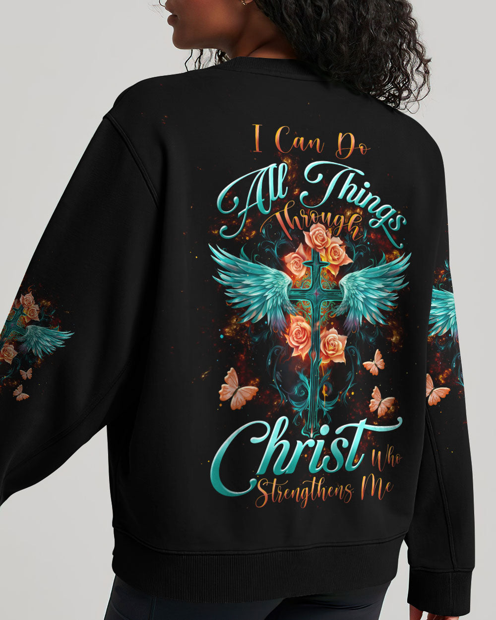 I Can Do All Things Through Christ Women's All Over Print Shirt - Tltw2909232