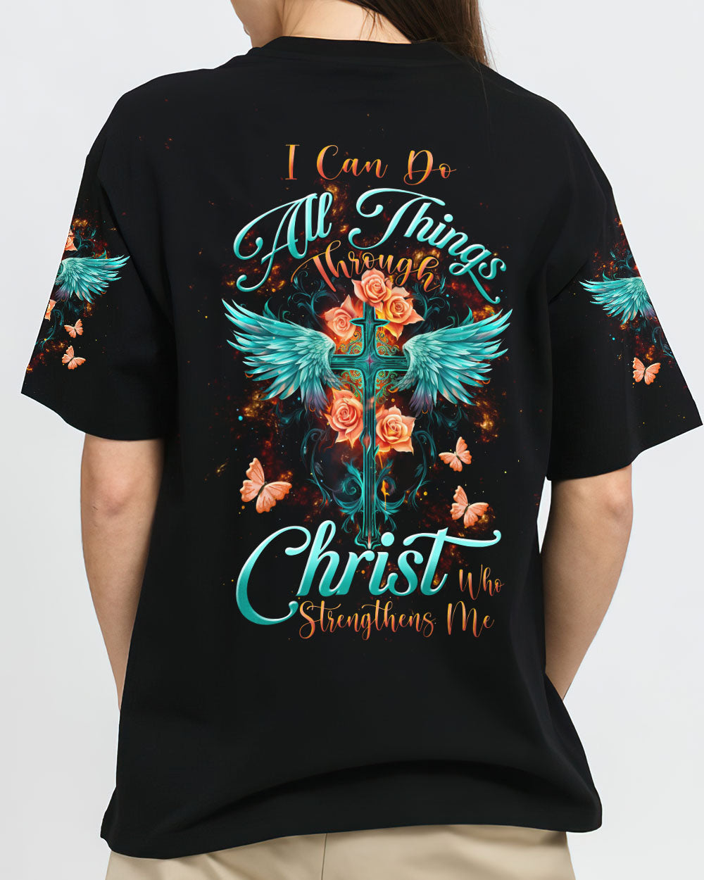 I Can Do All Things Through Christ Women's All Over Print Shirt - Tltw2909232