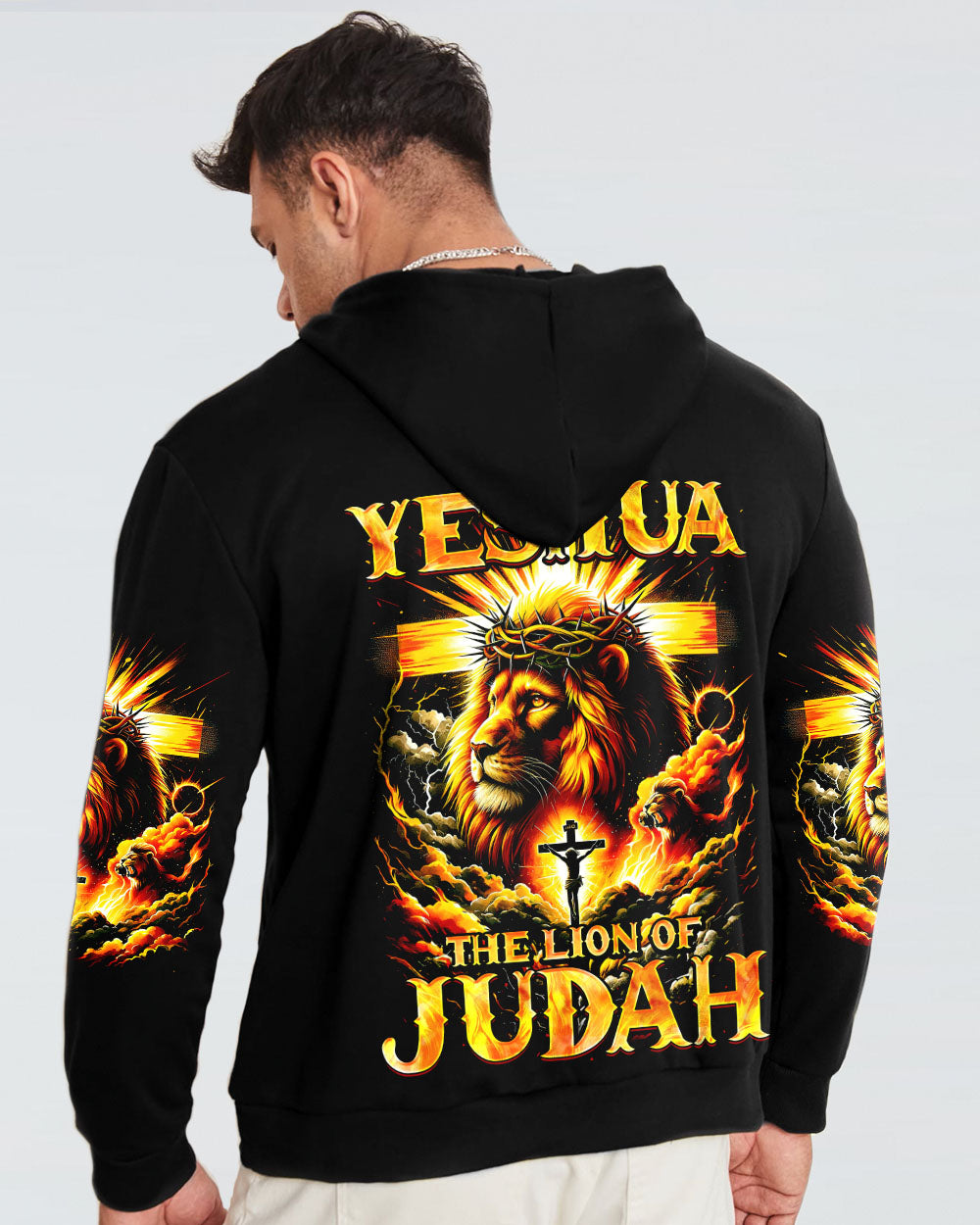 Yeshua The Lion Of Judah Men's All Over Print Shirt - Ty2301242