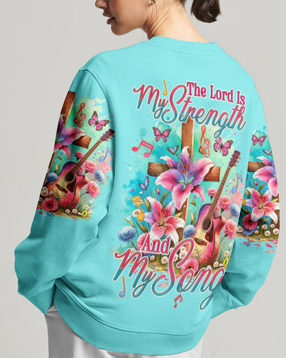 The Lord Is My Strength And My Song Women's All Over Print Shirt - Tyqy0112231