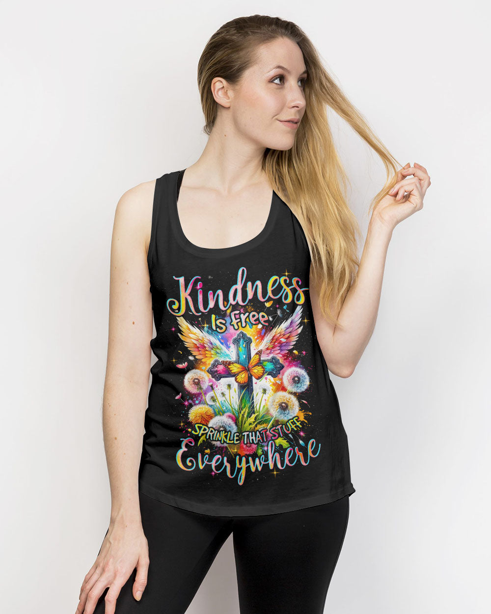 Kindness Is Free Women's All Over Print Shirt - Tyqy0612231