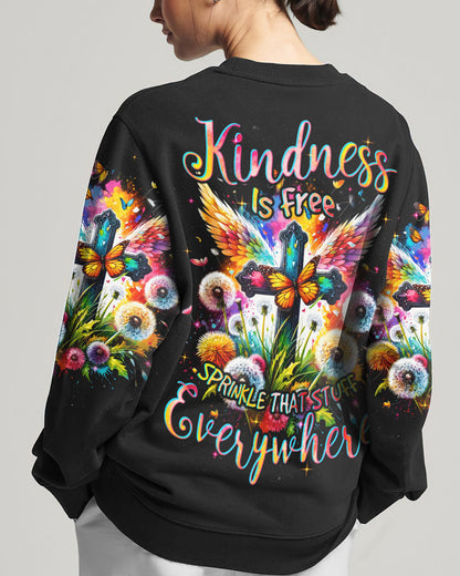 Kindness Is Free Women's All Over Print Shirt - Tyqy0612231