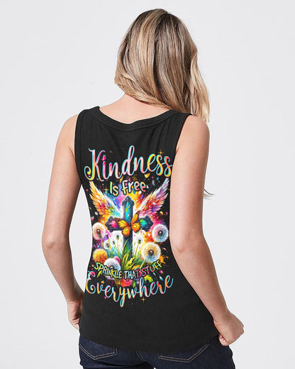 Kindness Is Free Women's All Over Print Shirt - Tyqy0612231