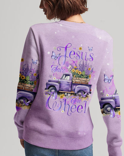 Jesus Take The Wheel Women's All Over Print Shirt - Tyqy1511232