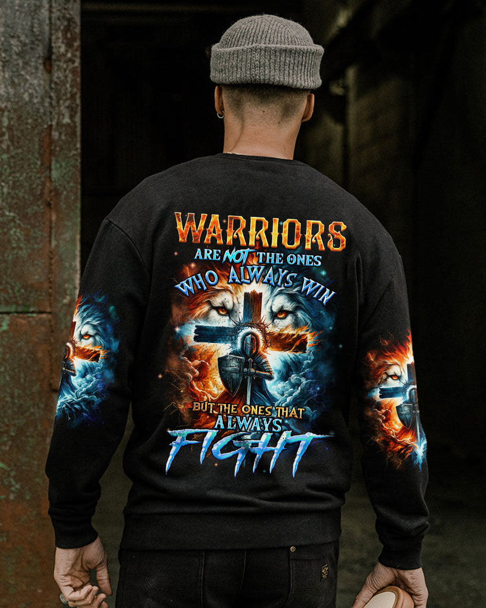 Warriors Always Fight Men's All Over Print Shirt - Tyqy1801242