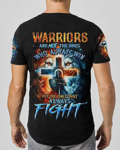 Warriors Always Fight Men's All Over Print Shirt - Tyqy1801242