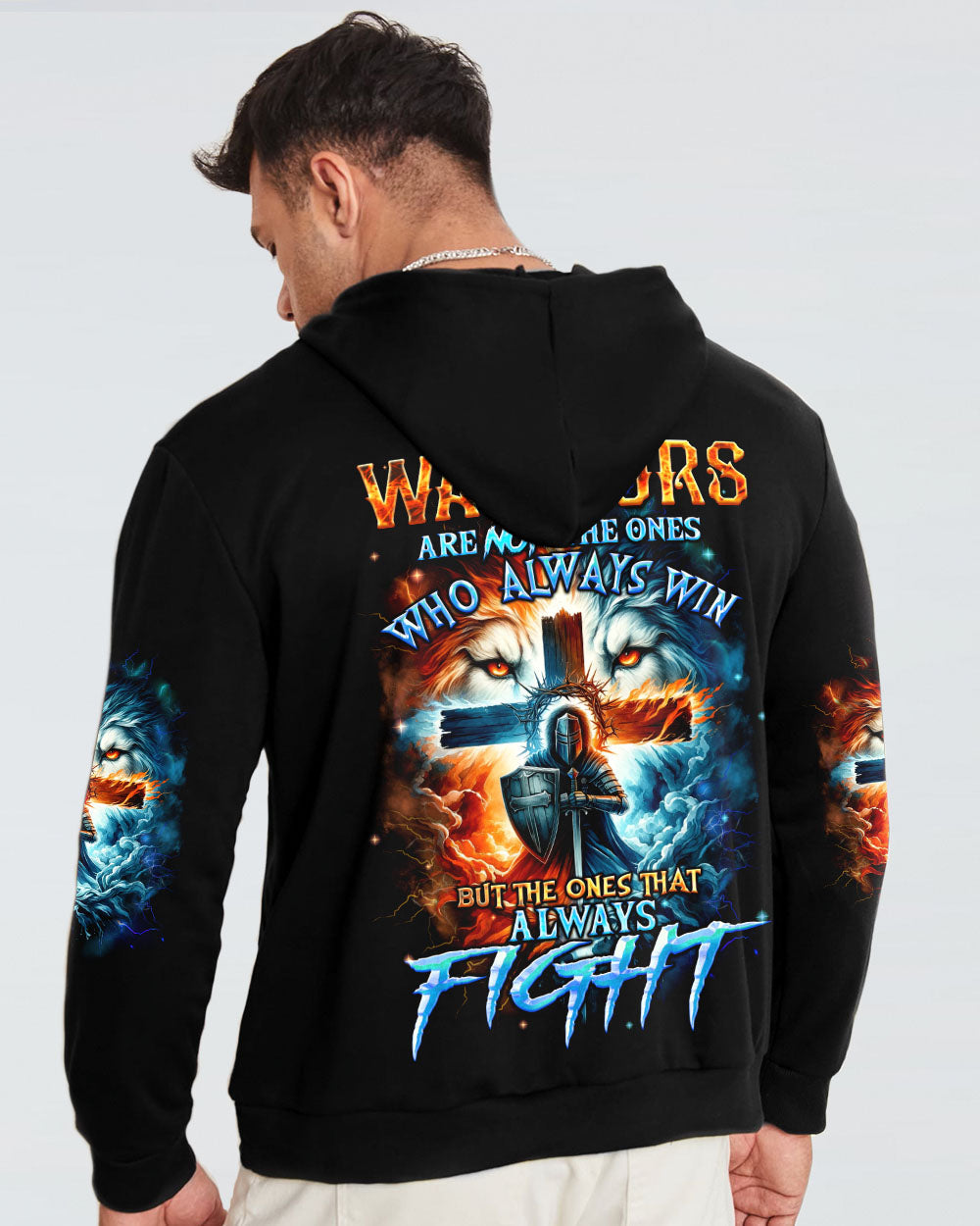 Warriors Always Fight Men's All Over Print Shirt - Tyqy1801242