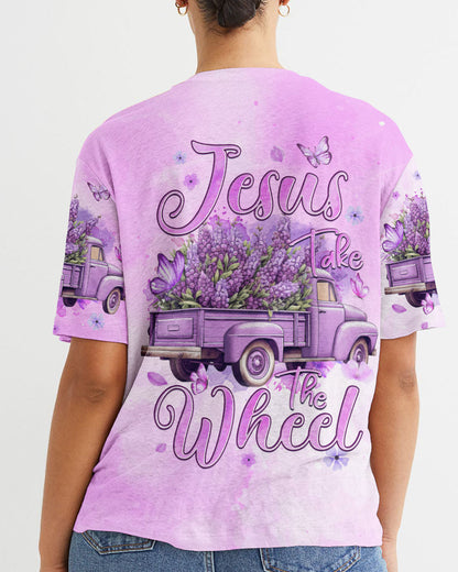 Jesus Take The Wheel Women's All Over Print Shirt - Tyqy2711231