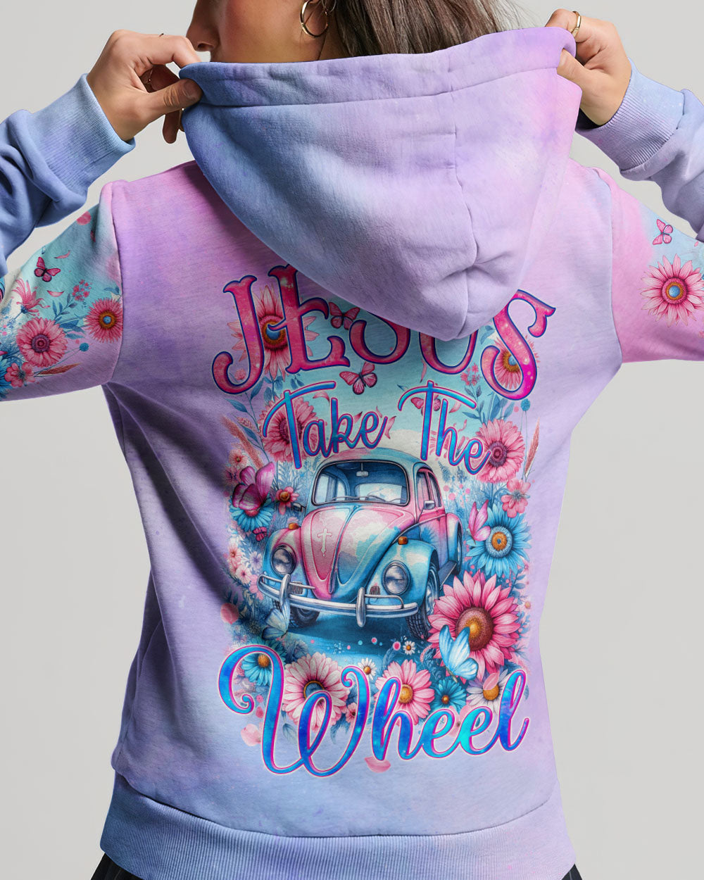 Jesus Take The Wheel Women's All Over Print Shirt - Tyqy2911234