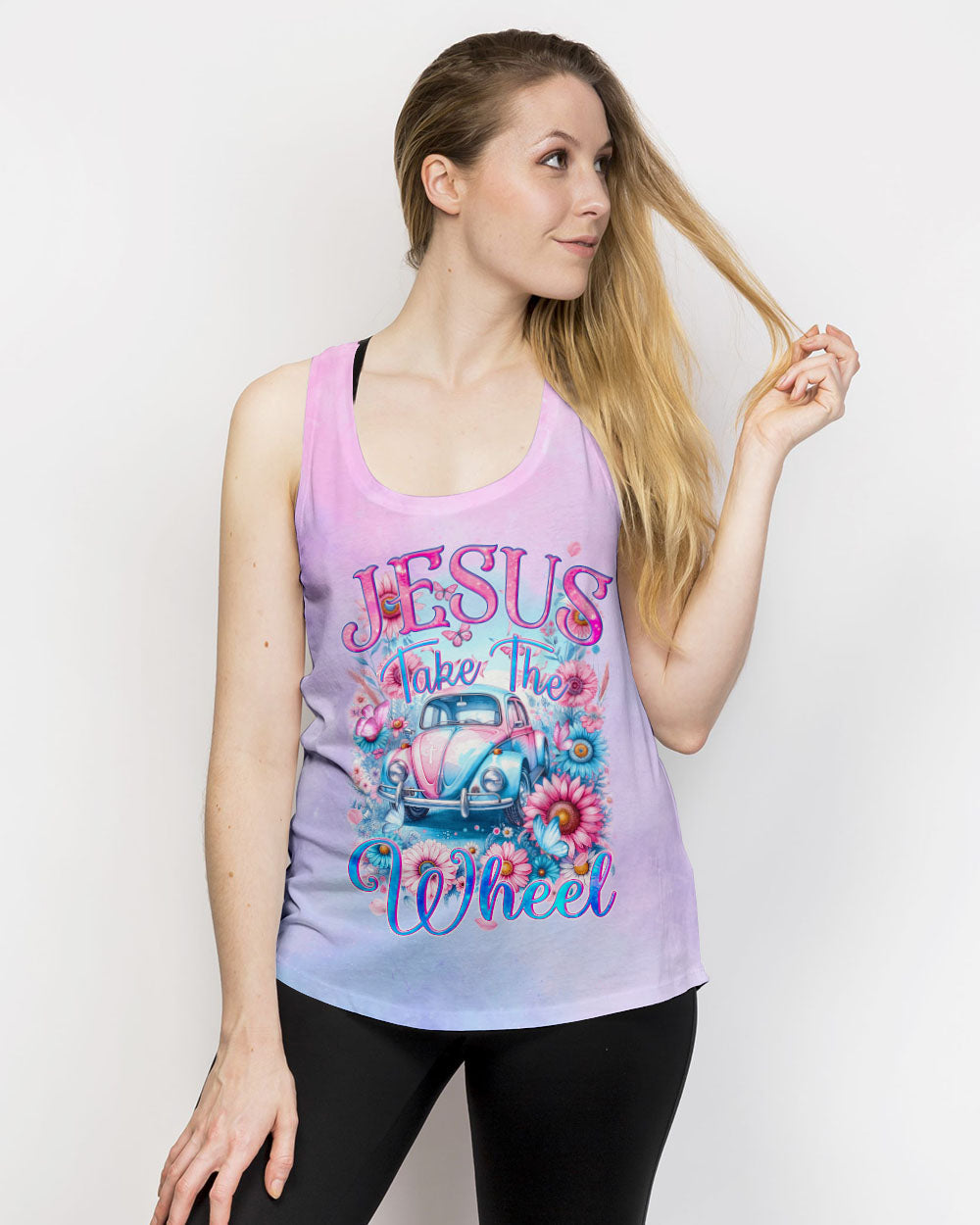 Jesus Take The Wheel Women's All Over Print Shirt - Tyqy2911234