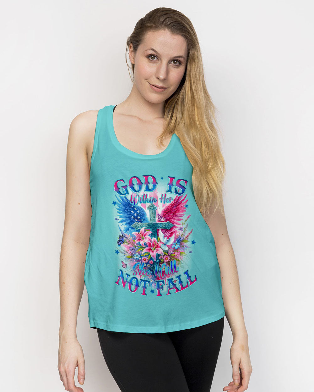 God Is Within Her Women's All Over Print Shirt - Tyqy3010231