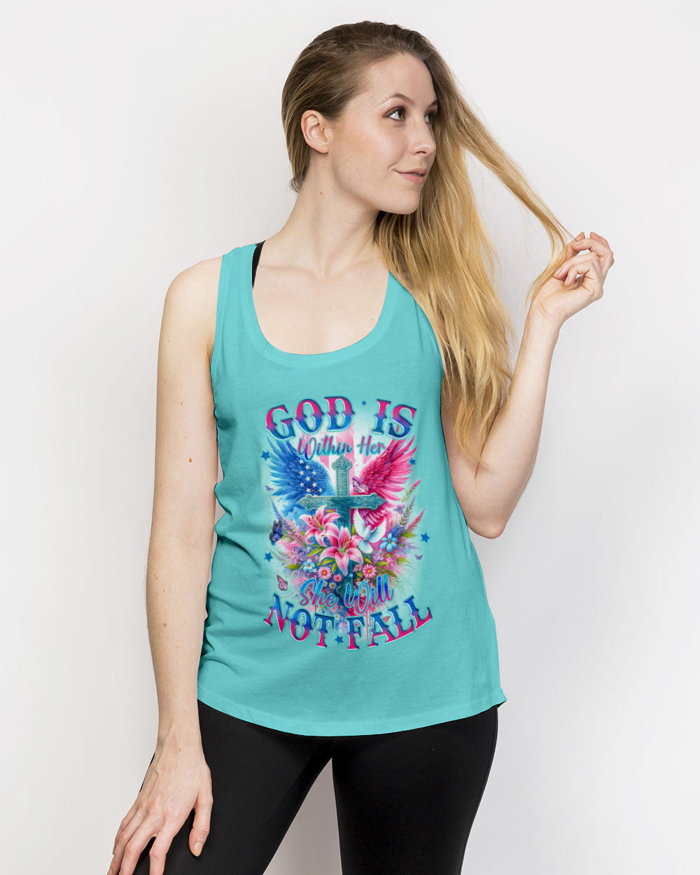 God Is Within Her Women's All Over Print Shirt - Tyqy3010231