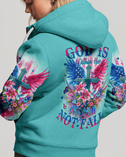 God Is Within Her Women's All Over Print Shirt - Tyqy3010231