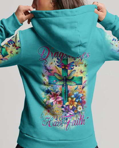 Have Faith Dragonflies Women's All Over Print Shirt - Tyqy3011231